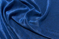 Heavyweight Blue Crackle Mud Silk