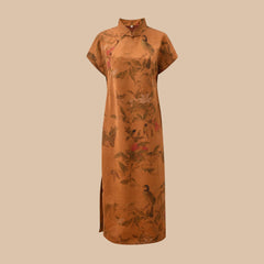 Hua Luo Silk Modern Qipao