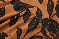 Caramel Camellia Hua Luo Silk