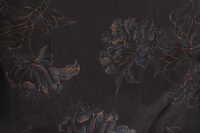 Hand-Drawn Peony Mud Silk
