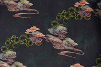 Heavyweight Black Auspicious Cloud Mud Silk