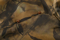 Heavyweight Brown Bamboo Mud Silk