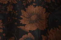 Floral Print Mud Silk