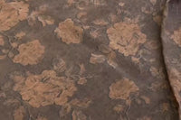 Antique Rose Print Mud Silk