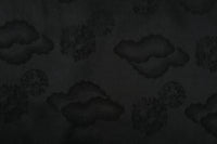 Black auspicious cloud pattern Jacquard Mud Silk